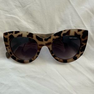 Quay x Shay, Jinx cat-eye sunglasses in tortoise